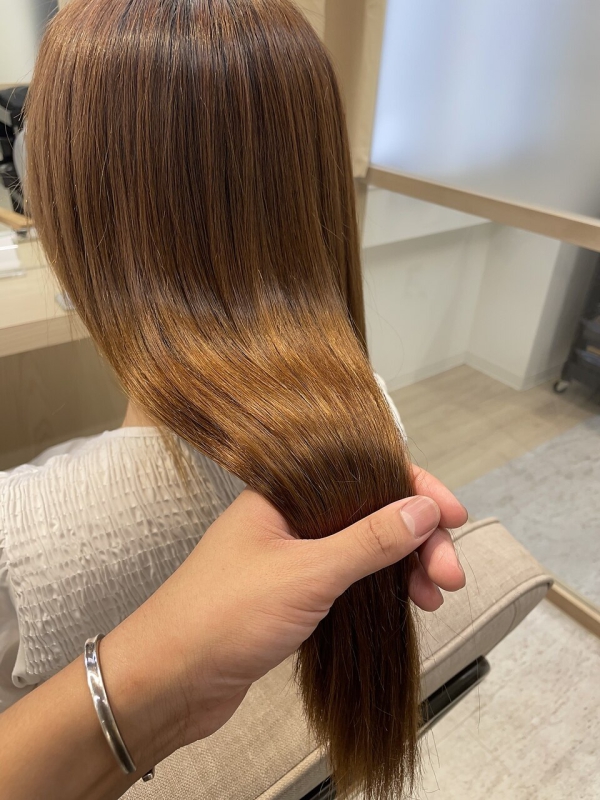 ツヤツヤ縮毛矯正♪